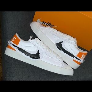 Nike Blazer Low 77 Jumbo Summit White Orange